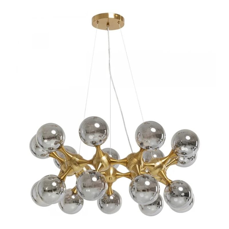 Kare Atomic Balls loftljós brass Ø74cm - Image 1