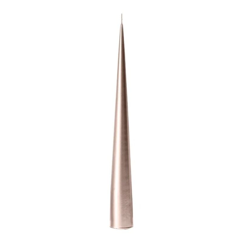EE Cone kerti 37cm champagne mettalic - Image 2