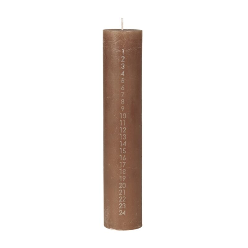 Broste Rustic dagatalakerti indian tan Ø5cm - Image 1