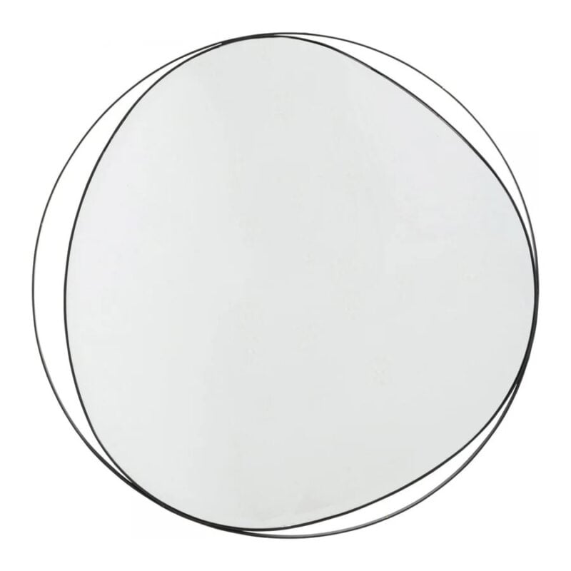 Kare Bonita spegill svartur Ø80cm - Image 1
