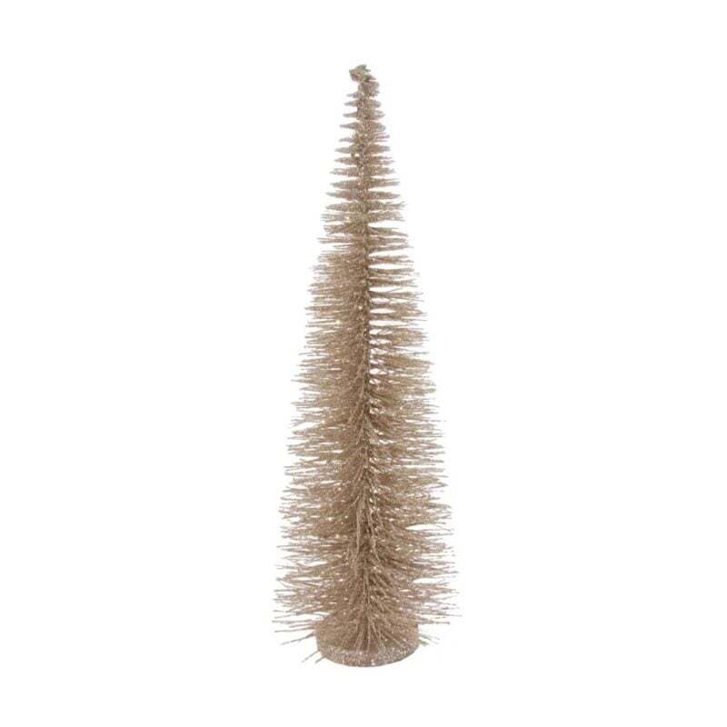 Shishi jólaskraut 3D silfur m/glimmeri 15cm - Image 1