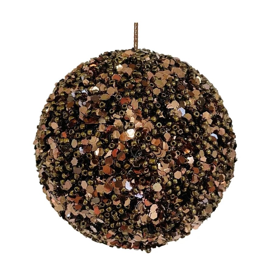 d9ed1d66-46b5-4c96-bb29-dfe7f6cb7b83.jpg Shishi jólakúla m/glimmer kopar 8cm - Image 1