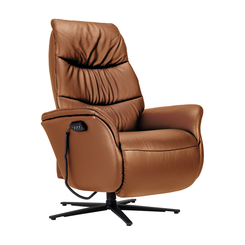 Easy Swing stóll 7051 M rafm 3m leður Rustika 705156V44Z60LL24RU Easy Swing stóll 7051 L rafm 3m leður Rustika - Image 1