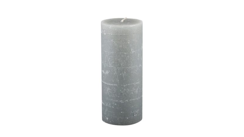 Broste Rustic kerti 7xH17 ljósgrátt - Image 1