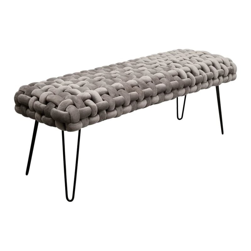 Kare Weave bekkur grár 128cm - Image 7