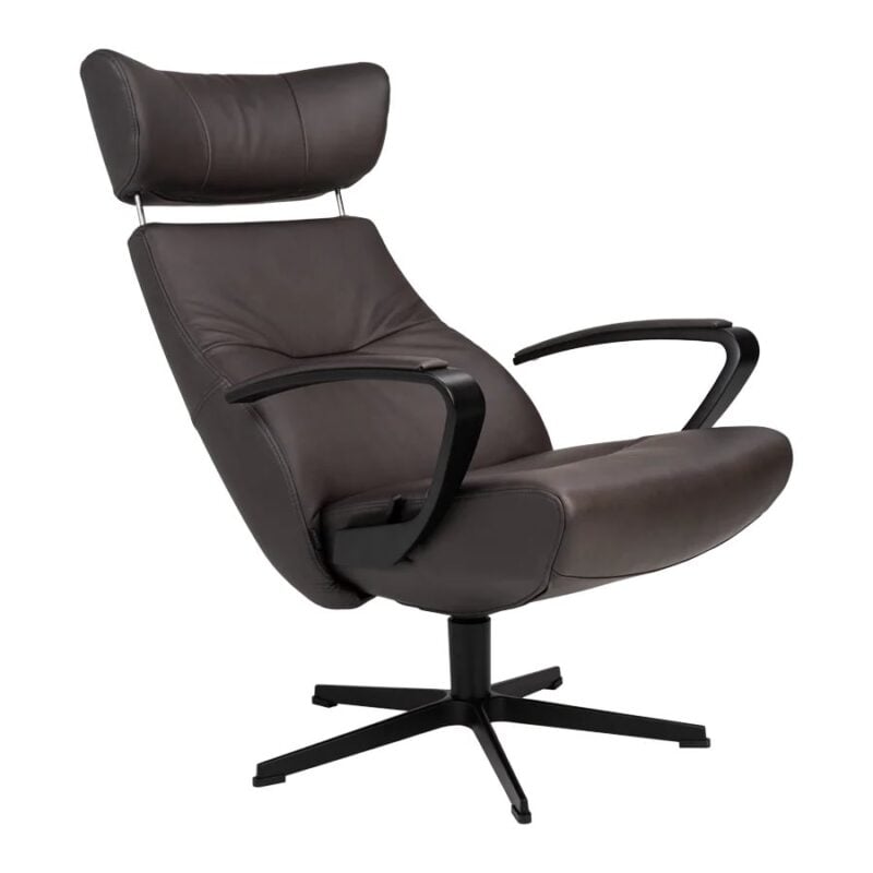Style hægindastóll Bolzano Lava - svartur - Image 3