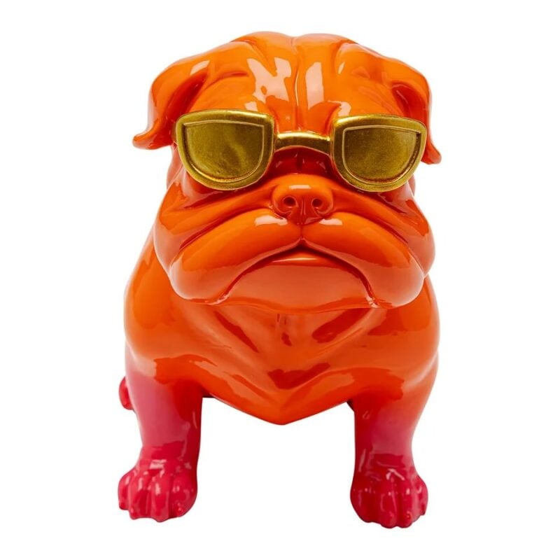 Kare Fashion dog stytta appelsínugul 17cm - Image 1