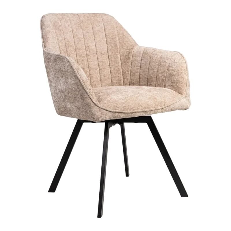Albir borðstofustóll áklæði 3018-11 beige - Image 1