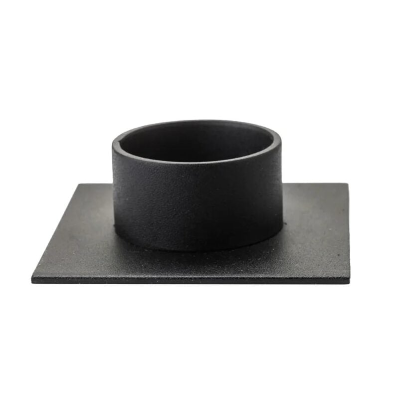 Kunstindustrien Square kertastjaki svartur f. Ø5cm kerti - Image 1