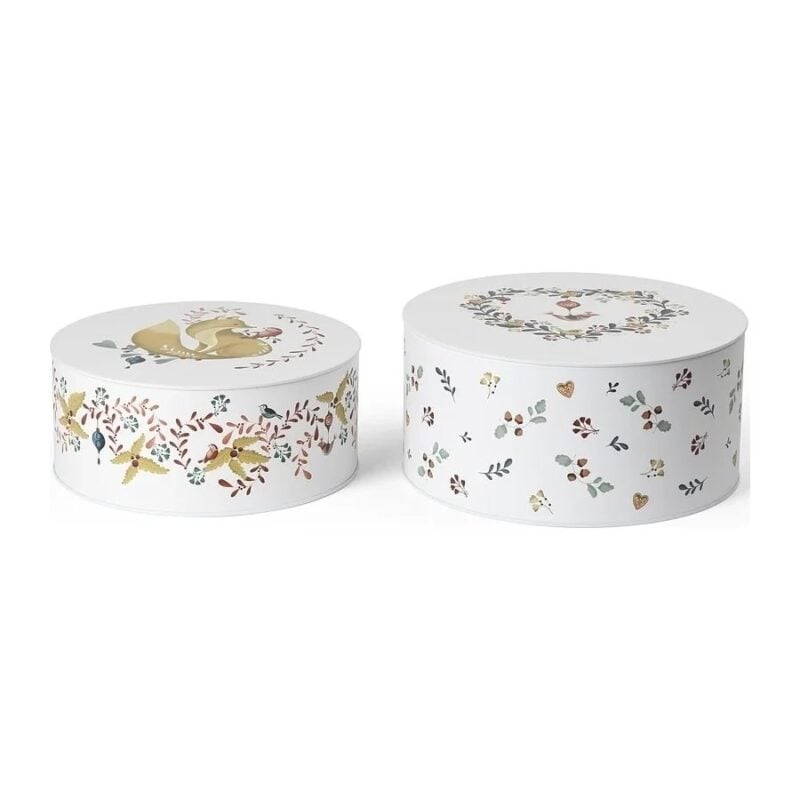 GC smákökubox 2stk Ø20/Ø22cm - Image 2
