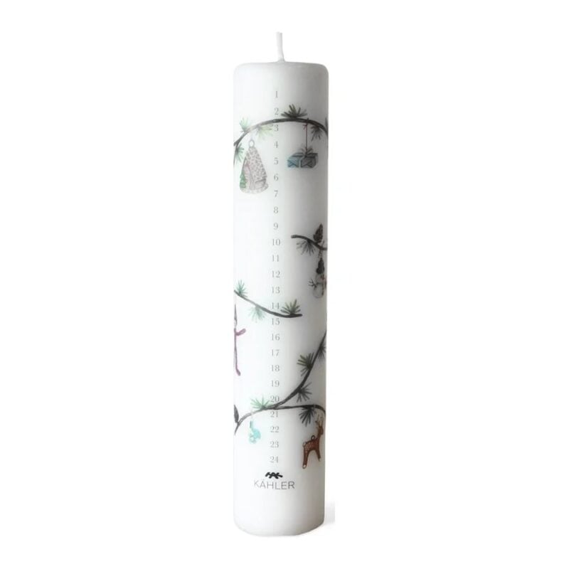 Hammershøi aðventukerti 2024 Ø5cm (56klt) - Image 1