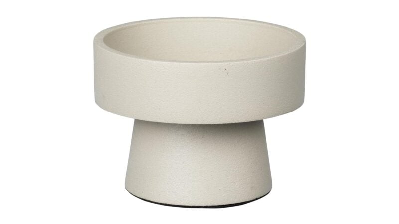 Broste Anker kertasjaki sand Ø8xH6 cm - Image 1