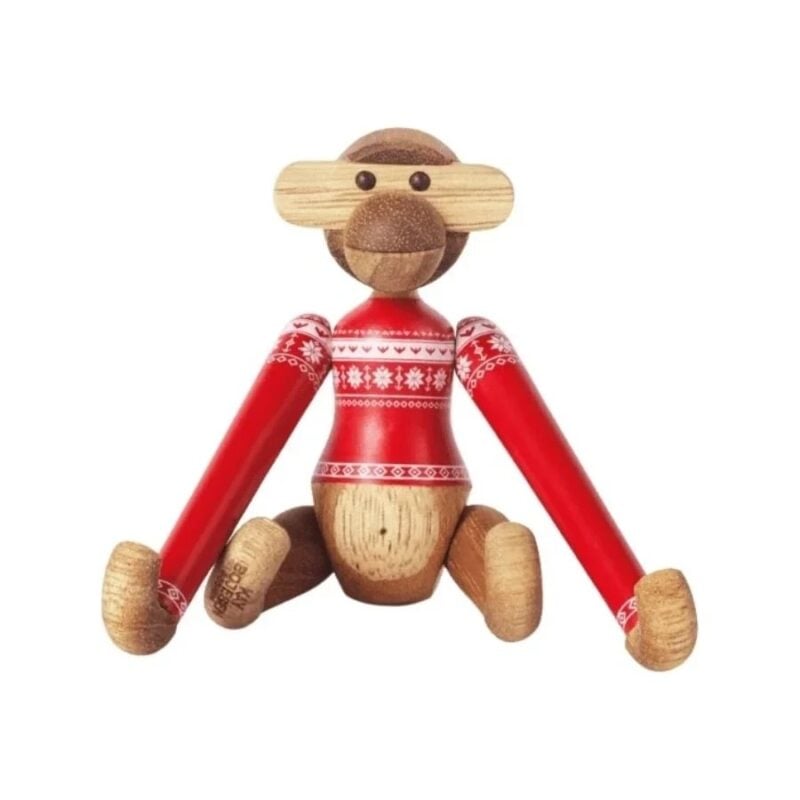 Kay Bojesen api mini í jólapeysu - Image 1