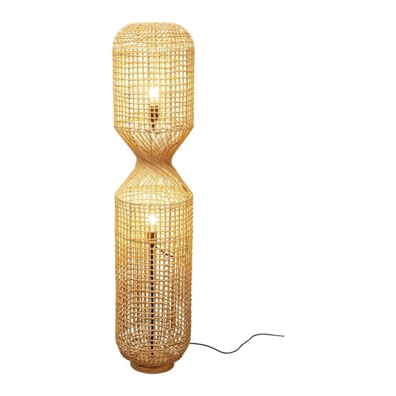 Kare Aloha gólflampi rattan 136cm - Image 1