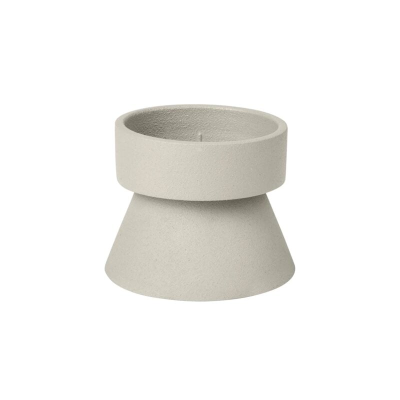 Broste Anker kertastjaki sand Ø7xH5,8 cm - Image 1