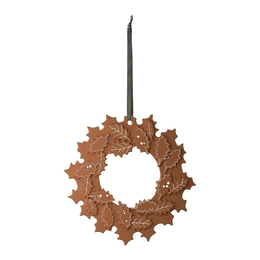 1fdf3932-3110-4ce1-9f89-2982df64d3e8.jpg Gingerbread hangandi skraut Ø18,5cm - Image 1