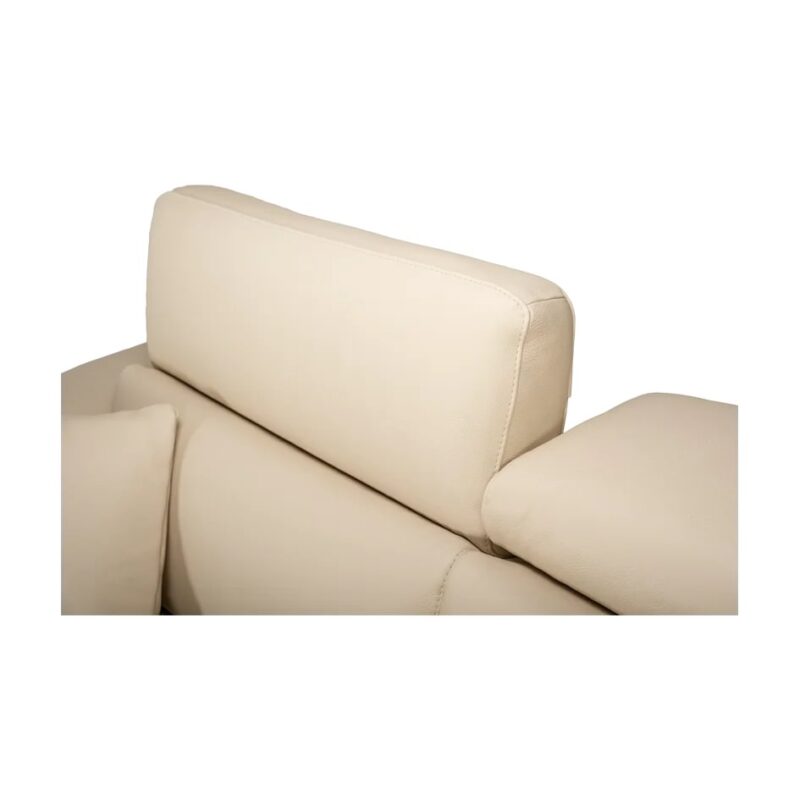 Cremona sófi 3. sæta leður Ivory - Image 7