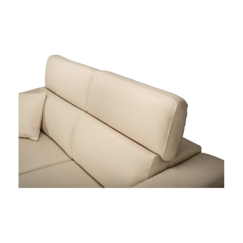 Cremona sófi 3. sæta leður Ivory - Image 3