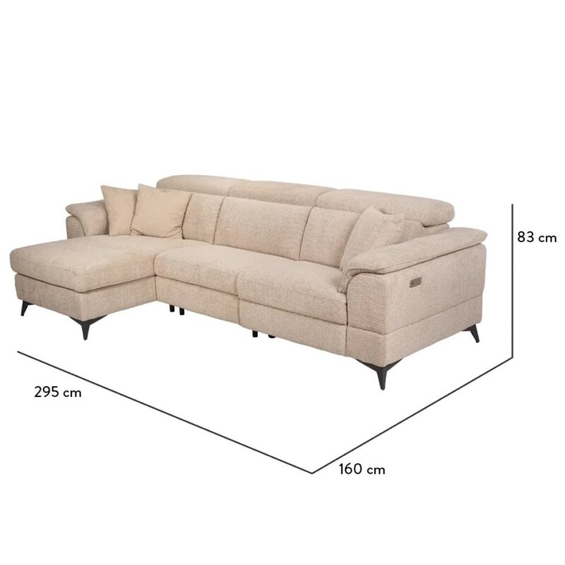 Cremona tungusófi vinstri Antahology 02 beige - Image 14