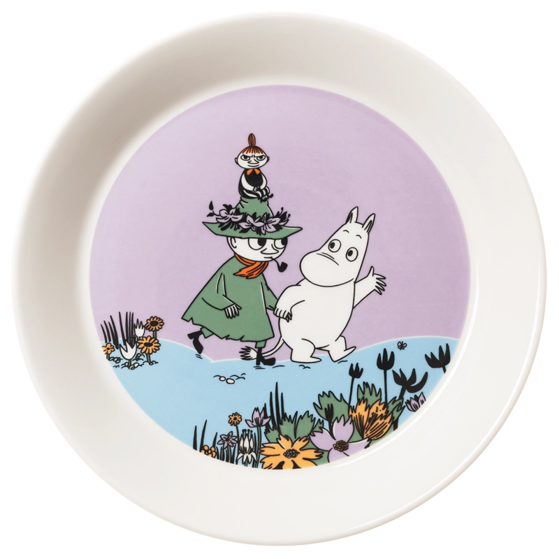 Iittala Moomin diskur 19cm Friends forever MOO1076281 Iittala Moomin diskur 19cm Friends forever - Image 1