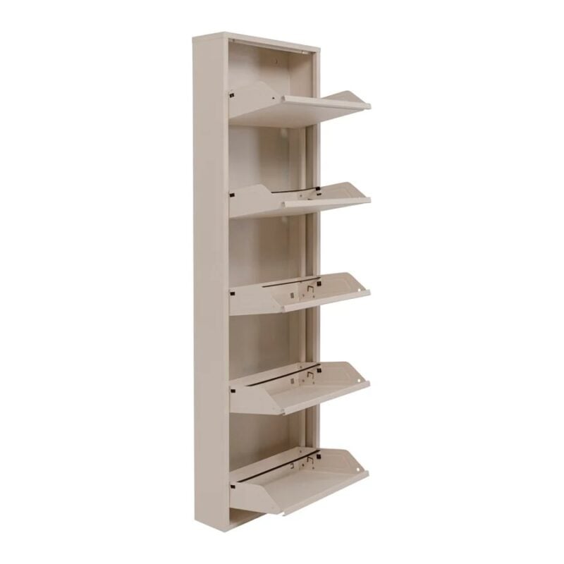 Kare Caruso skóskápur m/5 hillum cream - Image 13