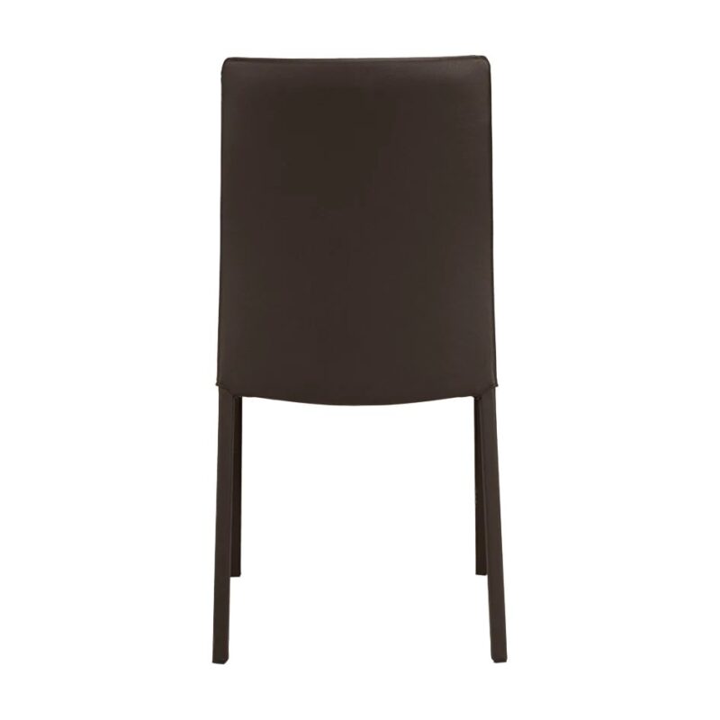 Barrie borðstofustóll Soft PVC dökkbrúnn - Image 6