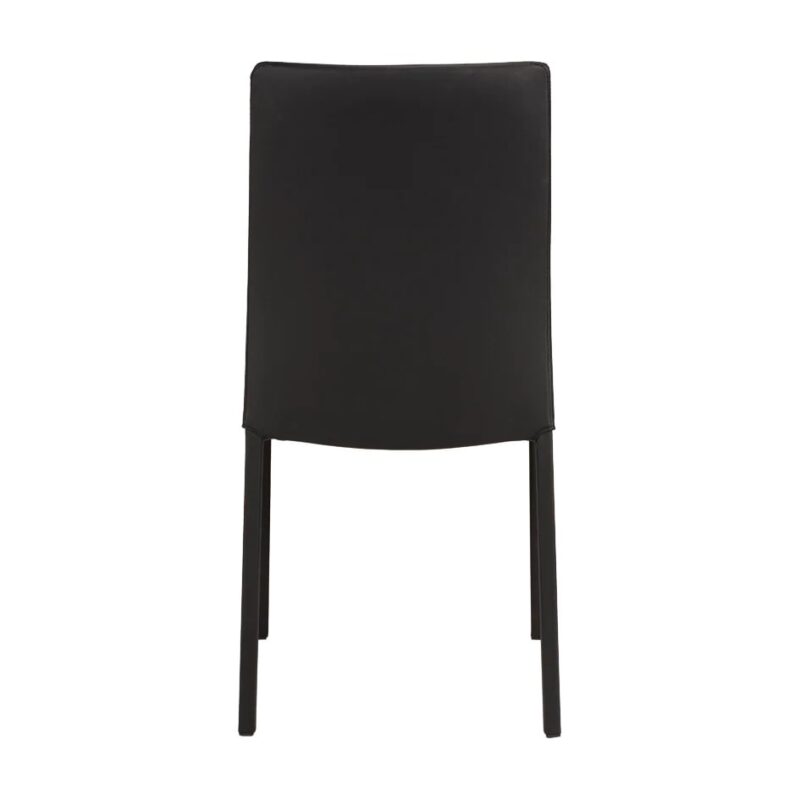 Barrie borðstofustóll Soft PVC svartur - Image 6