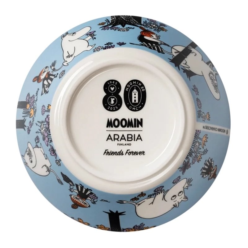 9e239b4c-8a0e-449f-89f2-1f8d39cfecae.jpg Iittala Moomin djúp skál 15cm Friends forever - Image 3