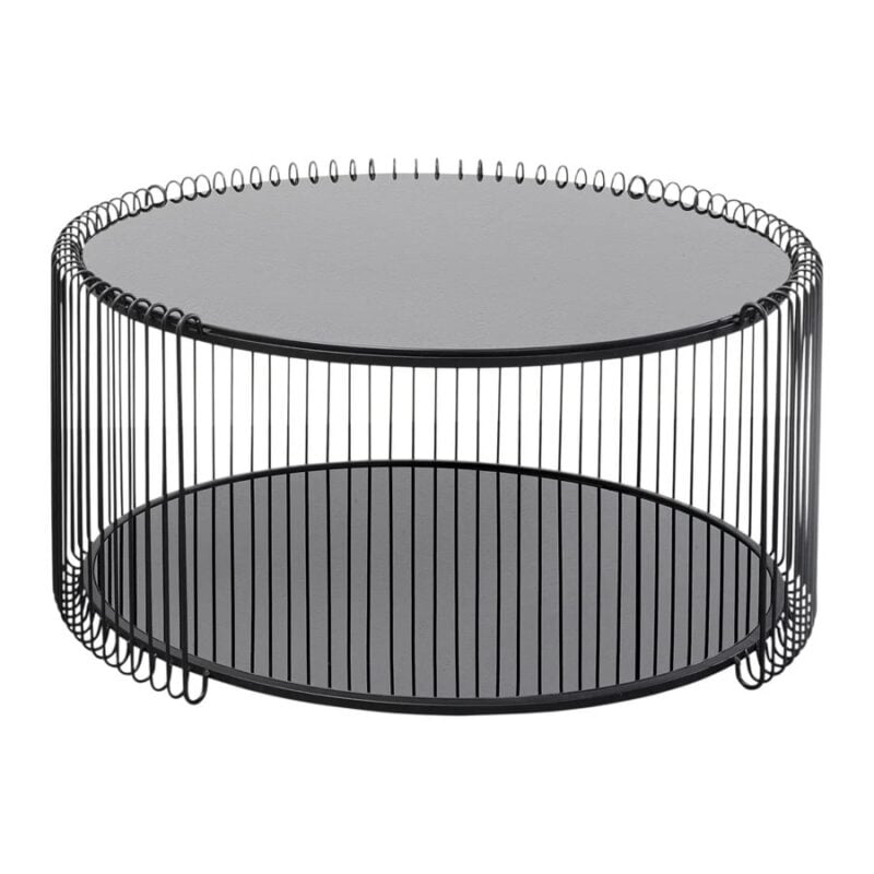 Kare Wire double sófaborð svart stærra - Image 1