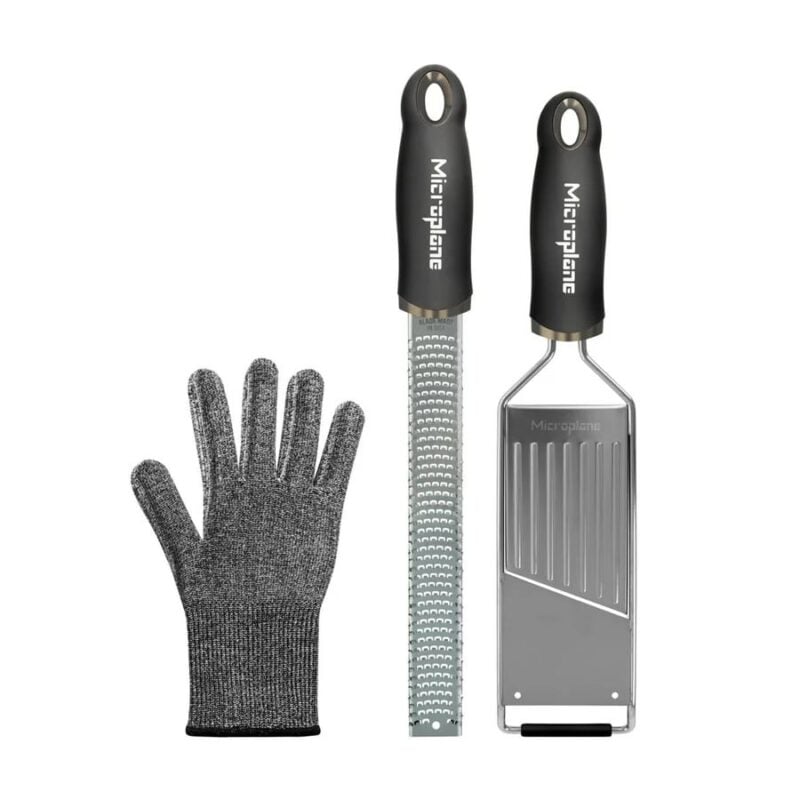 Microplane sett rifjárn/hanski 3stk - Image 1