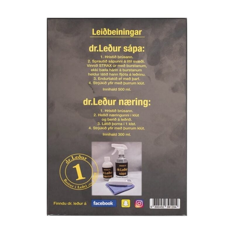 dr. Leður kassinn - sápa og næring - Image 2