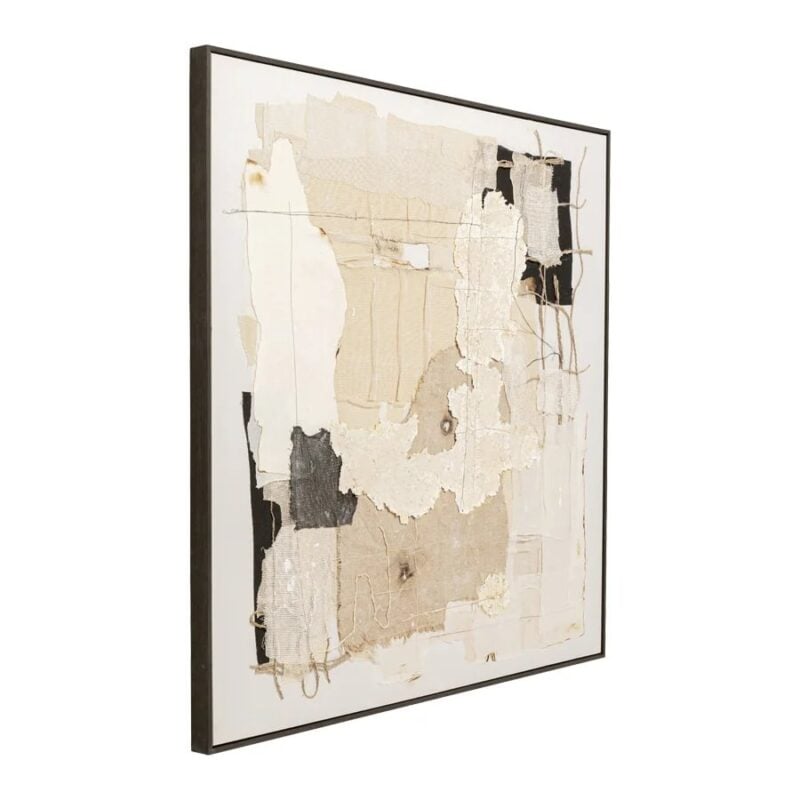 Kare Arty Collage mynd 120x120cm - Image 4