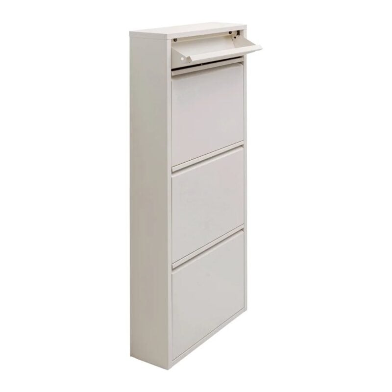Kare Caruso skóskápur m/3 hillum cream - Image 9