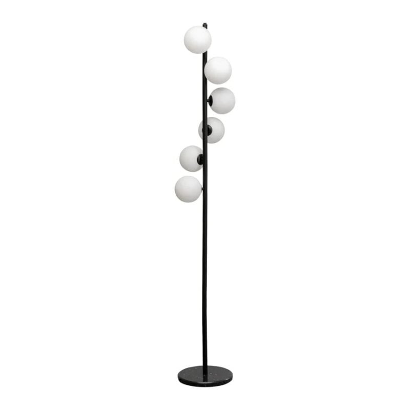Kare Scala gólflampi milky svartur 160cm - Image 1
