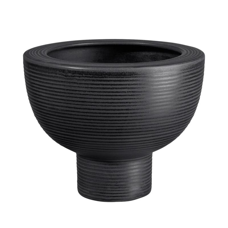 ASA Blómapottur svartur Ø25cm - Image 1