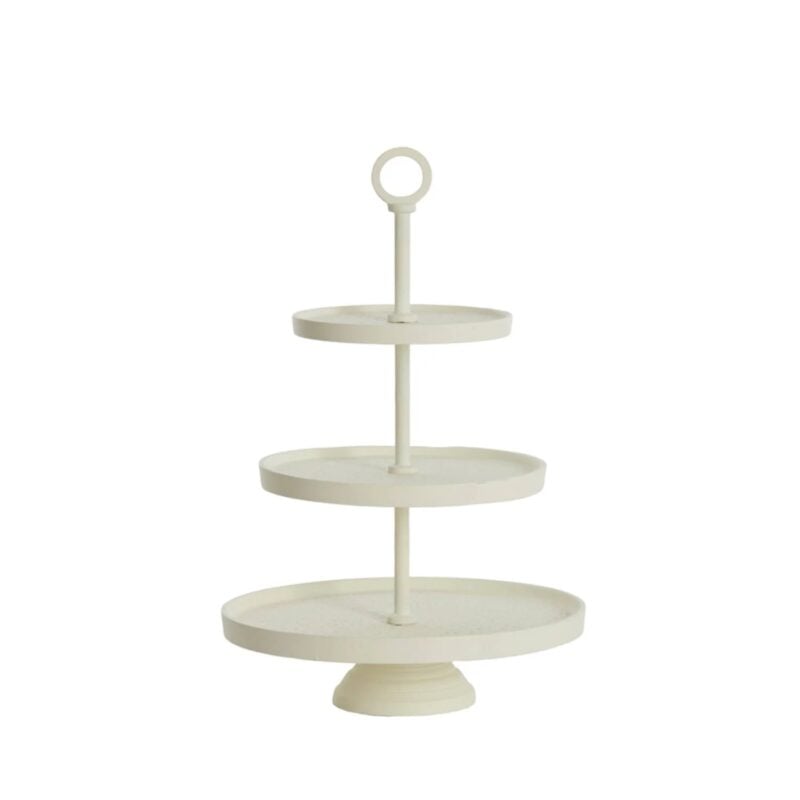 Light&Living Lutek kökudiskur 3ja hæða beige - Image 1
