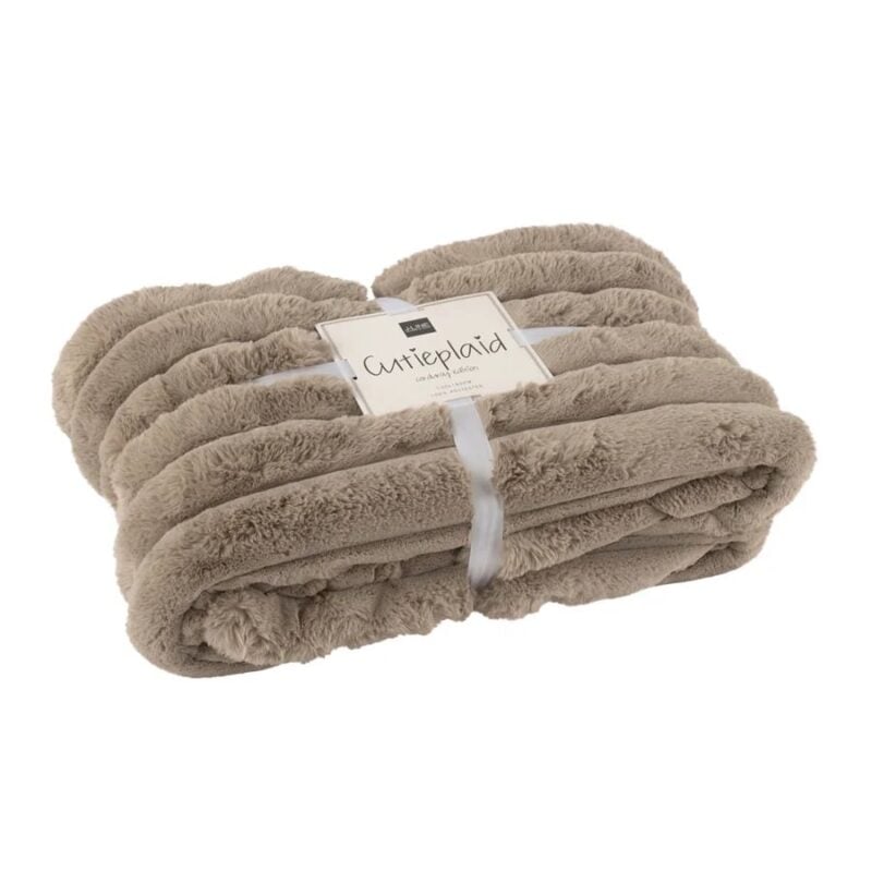 Jolipa Corduroy teppi taupe - Image 1