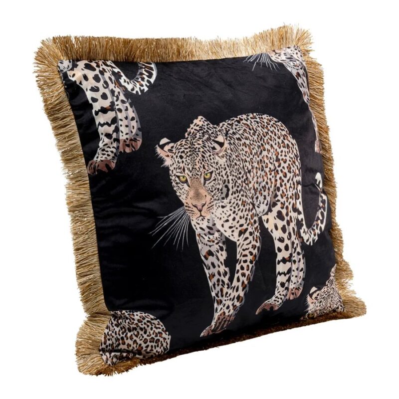 Kare Leopard púði 45x45cm - Image 3