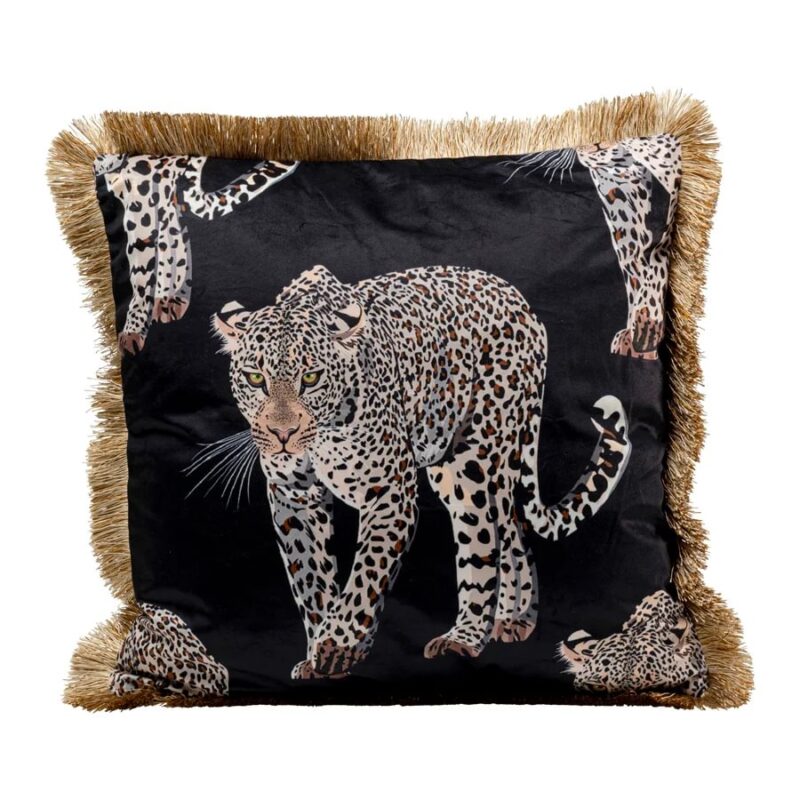 Kare Leopard púði 45x45cm - Image 1