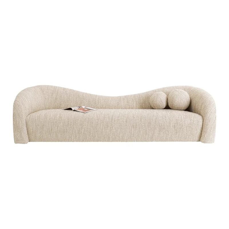 Kare Livia 3ja sæta sófi Melange Cream - Image 1
