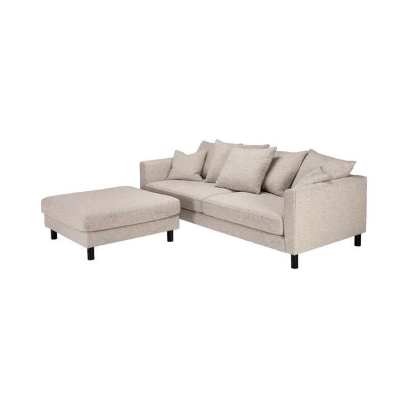 Nelson skammel Hevre ljós beige Bb - Image 5