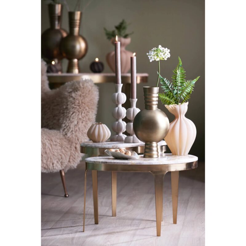Light&Living Auburn kertastjaki sand 34cm - Image 3