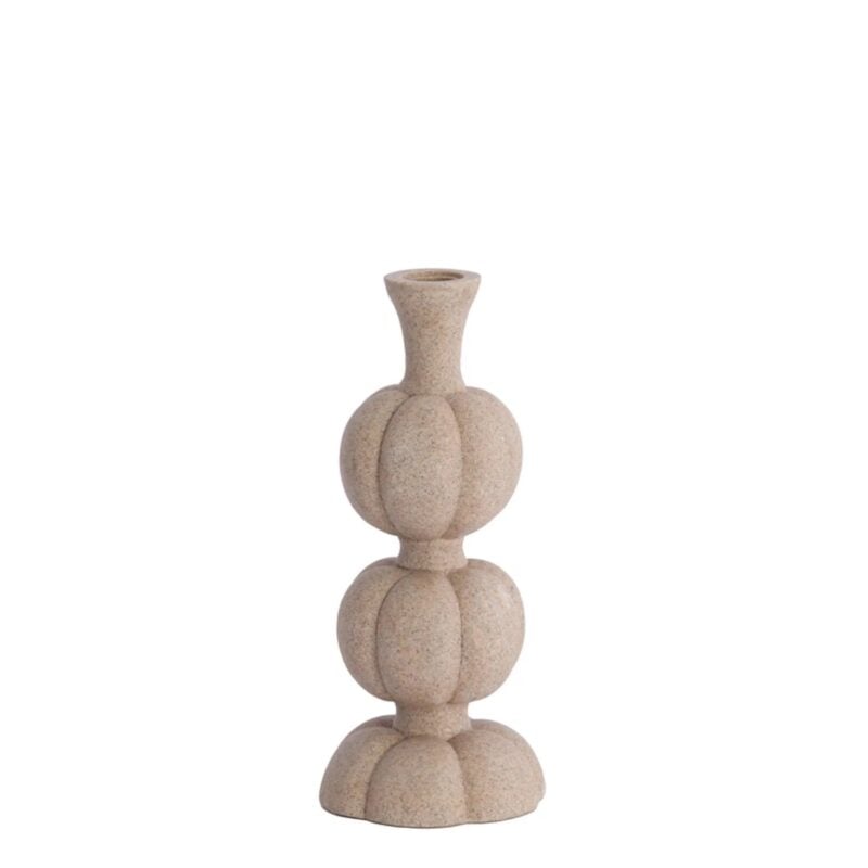 Light&Living Auburn kertastjaki sand 25,5cm - Image 1