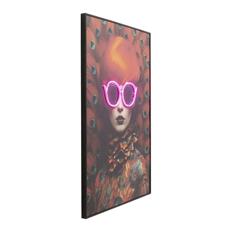 Kare Fancy Red lady LED mynd 80x120cm - Image 6