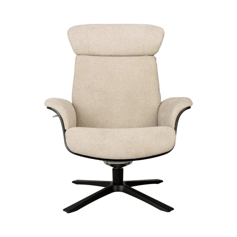 Timeout stóll svört eik/Mito beige - svartur - Image 1