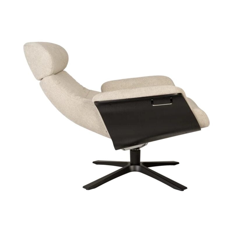 Timeout stóll svört eik/Mito beige - svartur - Image 5