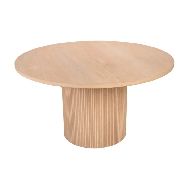Linea borðstofuborð 138 SL stækkanlegt hvítoliuborinn eik - Image 1