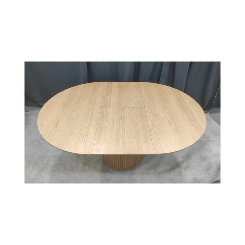 Nola borðstofuborð Þ:120-167 cm natur eik - Image 12