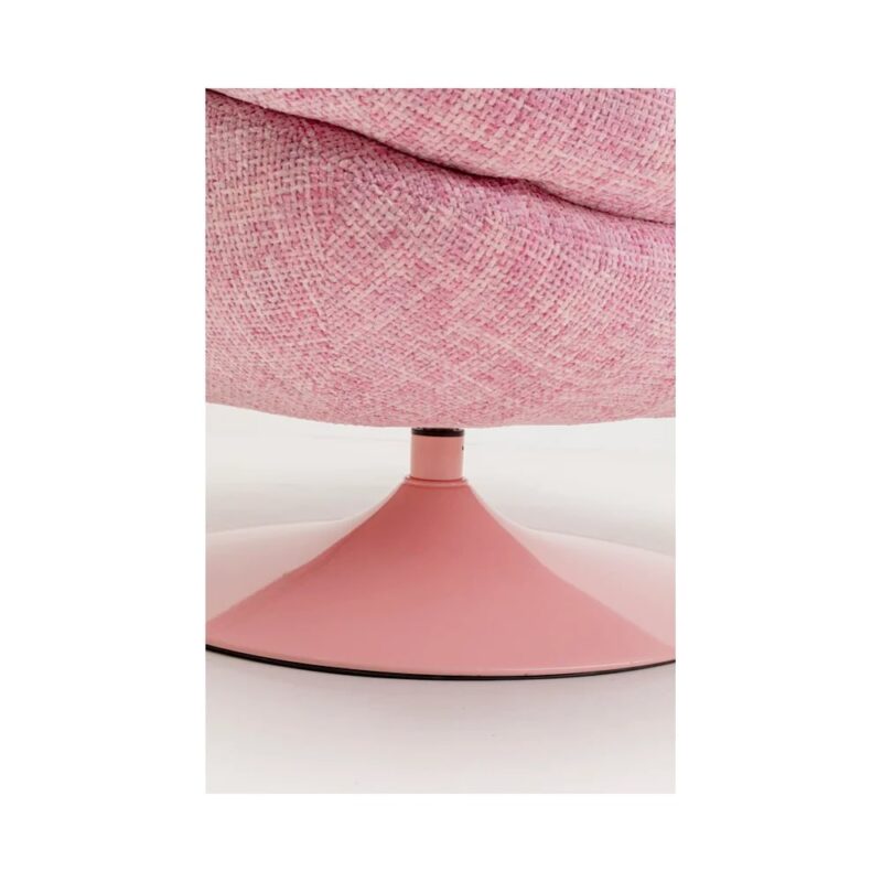 Kare hægindastóll m/snúningsfæti cosy pink - Image 6