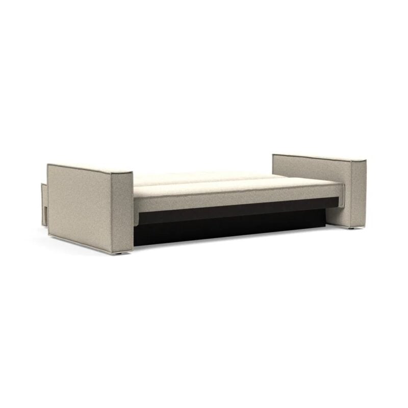 Newilla svefnsófi Bouclé beige - Image 13